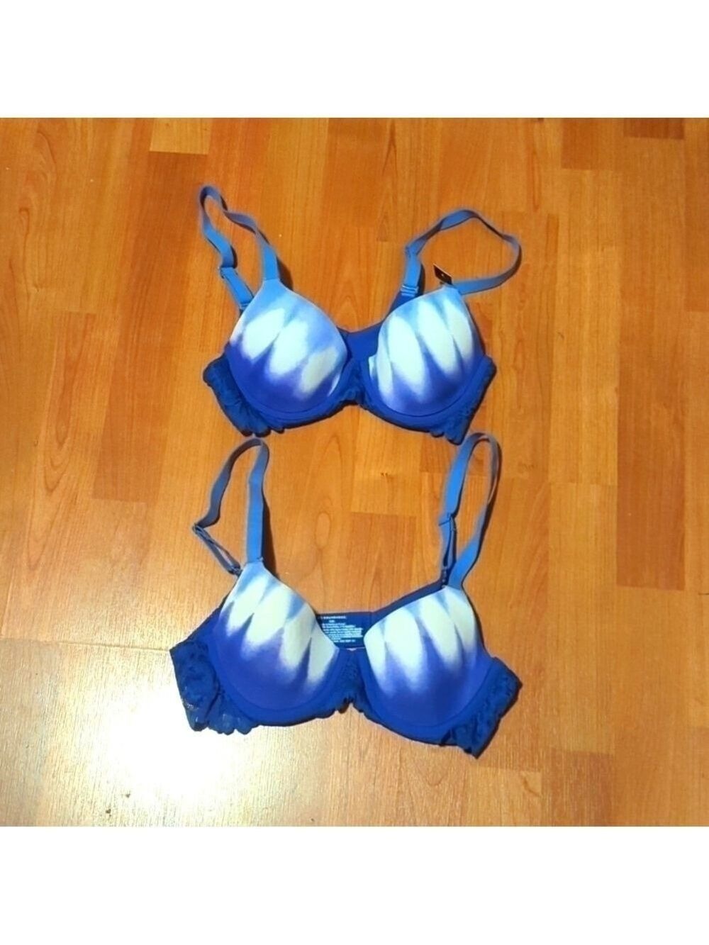 No Boundaries Purple Tie Dye Lace Padded Bra New